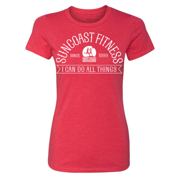 I CAN DO ALL THINGS - WOMEN'S FITTED T-SHIRT - $P8321W$ Thumbnail
