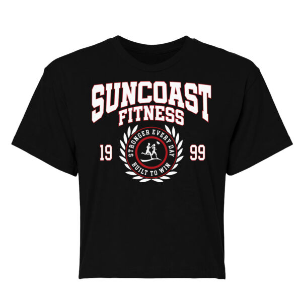 COLLEGE TOWN - WOMEN'S CROP T-SHIRT - $NCH1J7$ Thumbnail